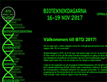 Tablet Screenshot of bioteknikdagarna.org